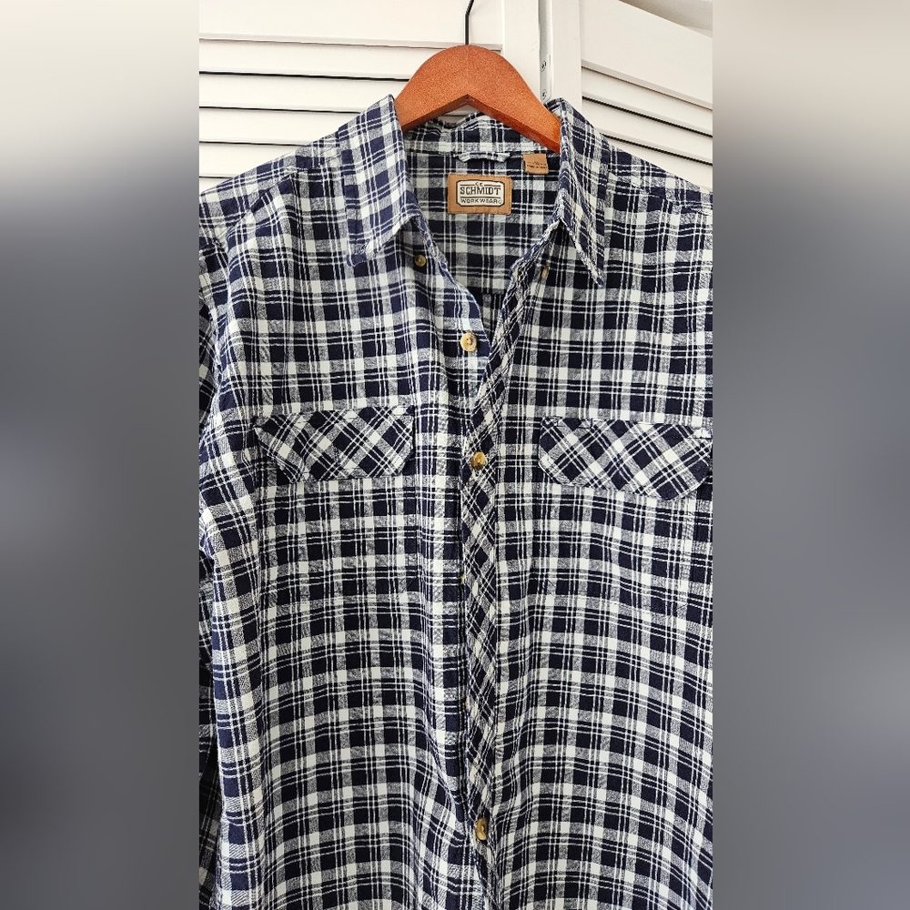 Schmidt Plaid Men's Work Shirt